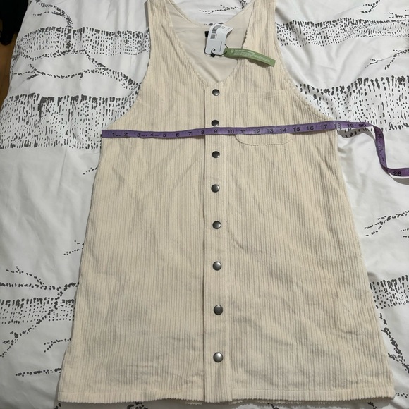 NEW FRANK & OAK CORDUROY PINAFORE DRESS - Picture 8 of 8